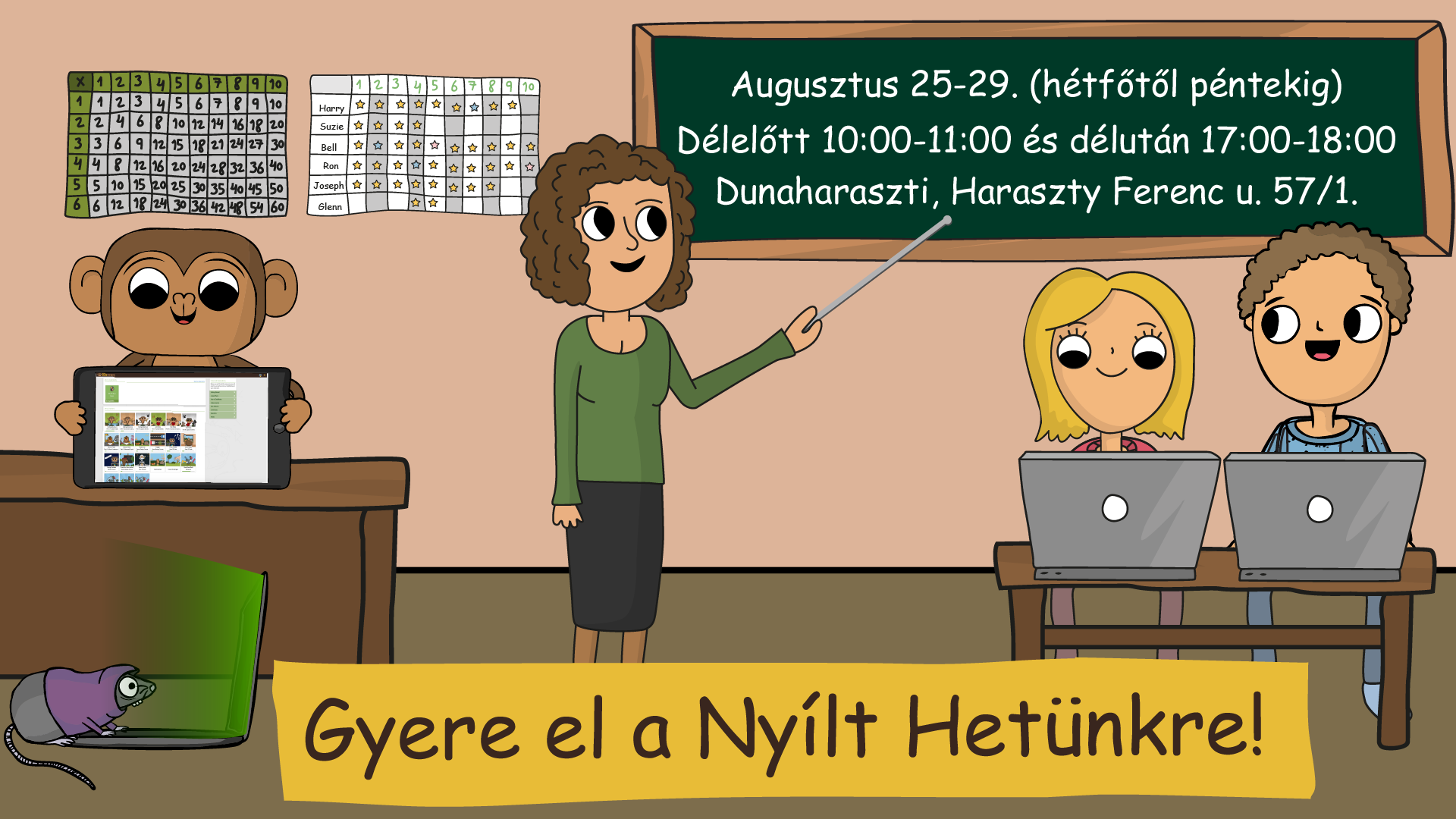 Már csak 1 hét! Mi vár rátok a CodeMonkey Kuckó Nyílt Hetén?