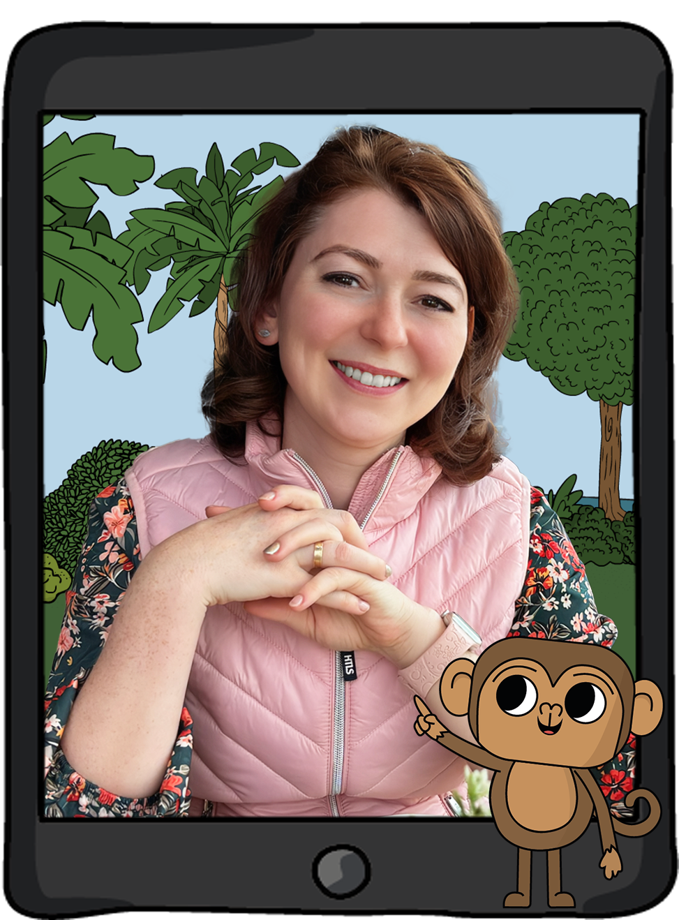 Kis-Hegedüs Zsuzsanna, a CodeMonkey Kuckó oktatója